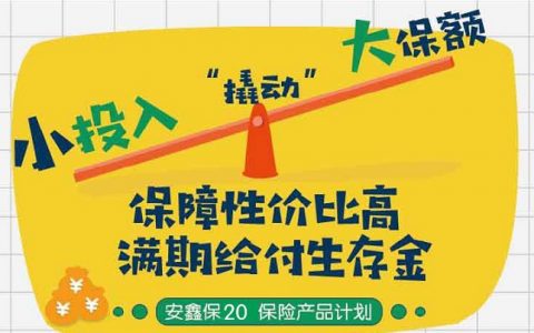 平安人寿保险安鑫保20两全保险产品单独与组合投保起保点规则详细讲解