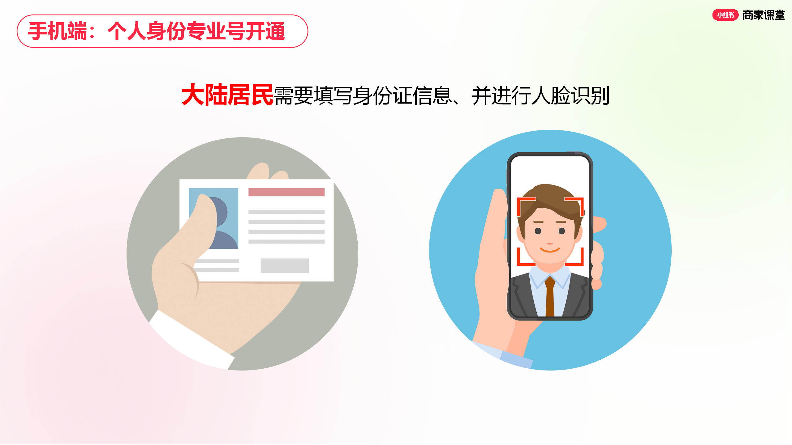 小红书商家运营技巧个人及企业身份如何在手机端开通专业号视频图文教程