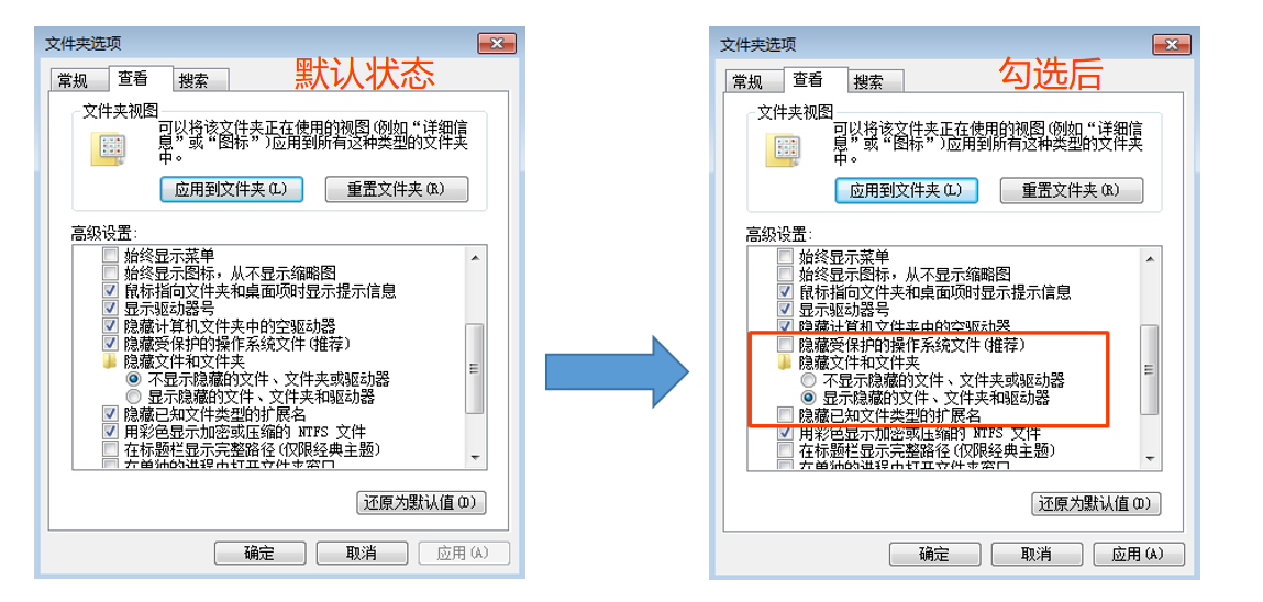 最新win10windows11查看电脑系统隐藏文件及文件夹操作教程
