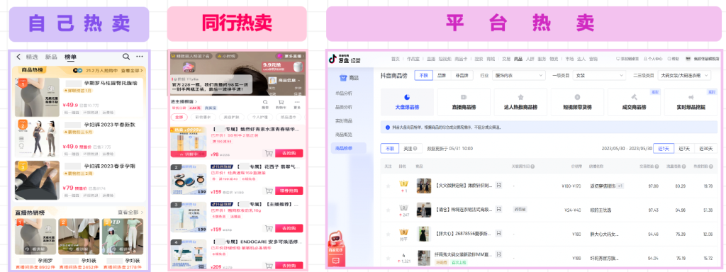 抖音电商达人图文带货爆款爆单提高转化率运营教程（三）如何利用官方工具挑选近期热销的爆款商品及技巧
